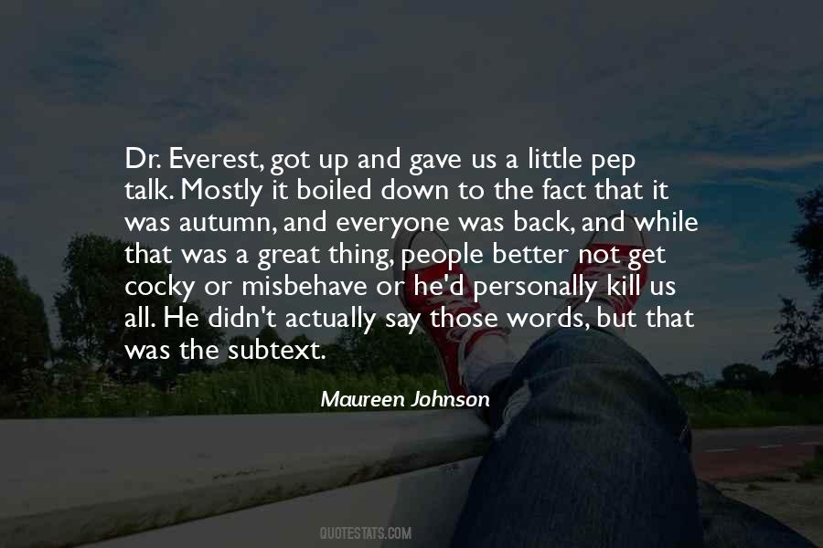 Maureen Johnson Quotes #1630295