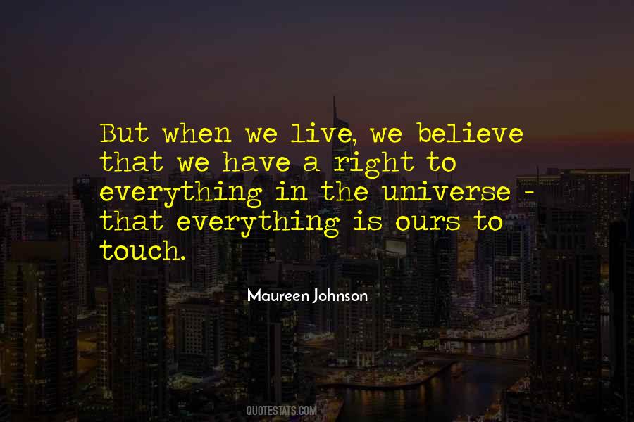 Maureen Johnson Quotes #17338