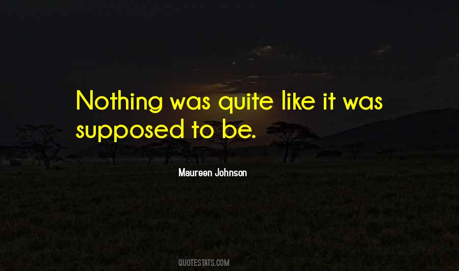 Maureen Johnson Quotes #520690