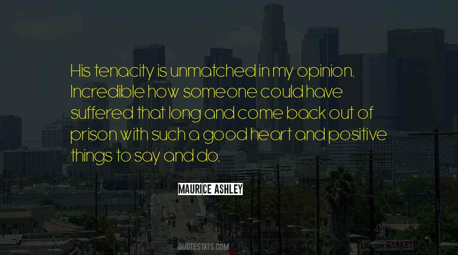 Maurice Ashley Quotes #363113