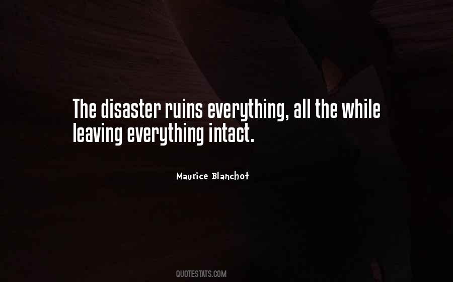 Maurice Blanchot Quotes #1445691