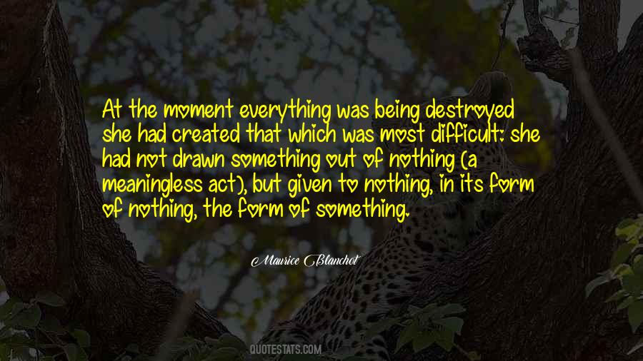 Maurice Blanchot Quotes #260726