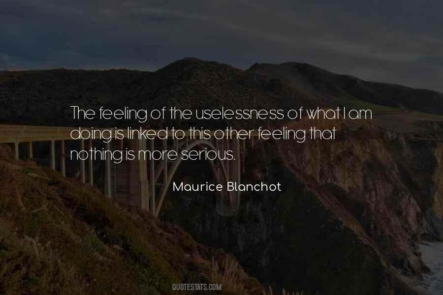 Maurice Blanchot Quotes #637467