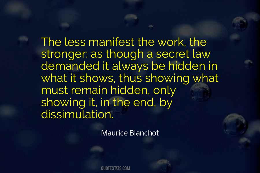 Maurice Blanchot Quotes #727910