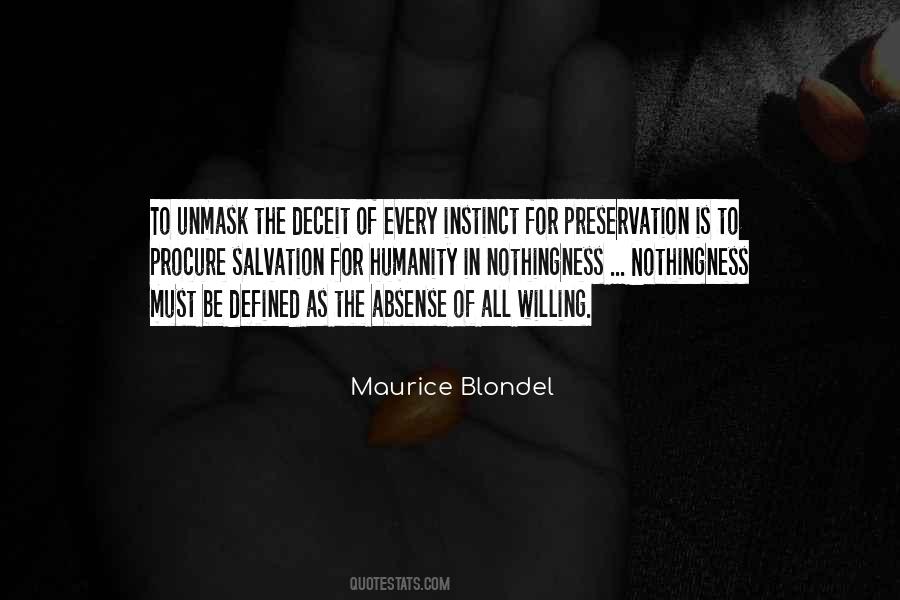 Maurice Blondel Quotes #1443962