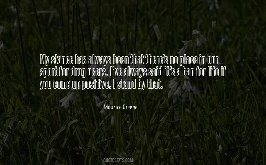 Maurice Greene Quotes #1226446