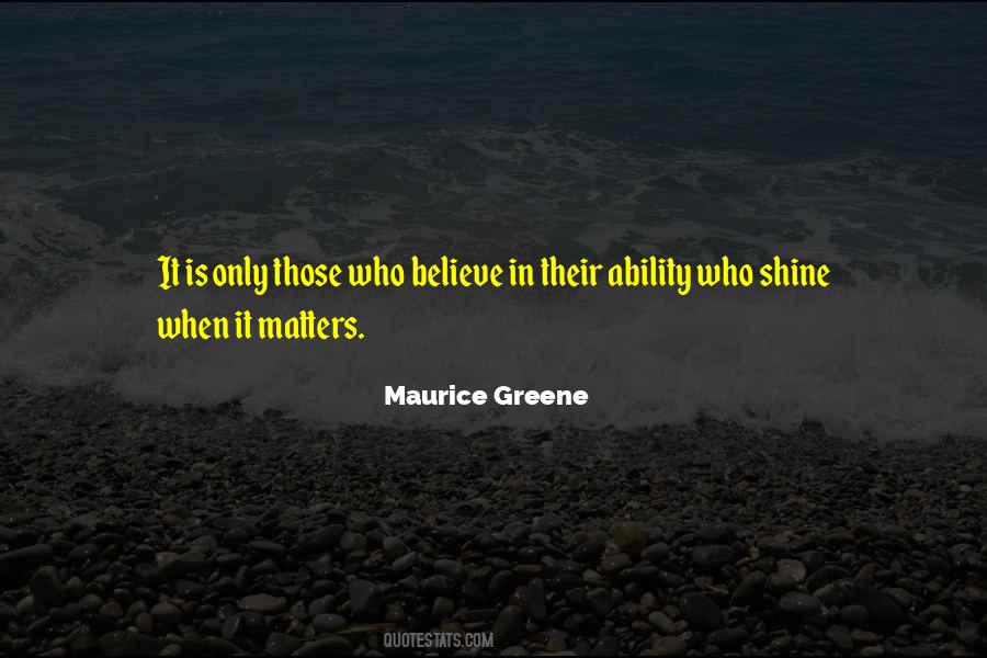 Maurice Greene Quotes #308407