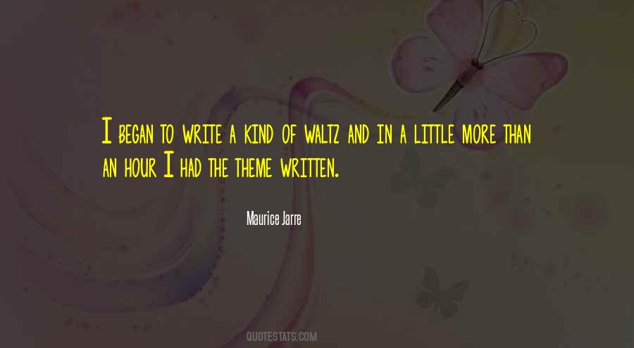 Maurice Jarre Quotes #1010007