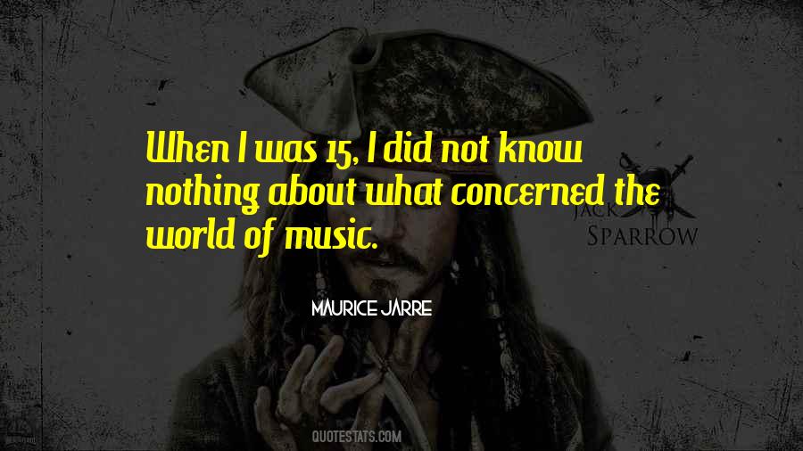 Maurice Jarre Quotes #610809