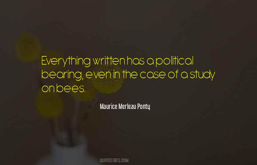 Maurice Merleau Ponty Quotes #1076460