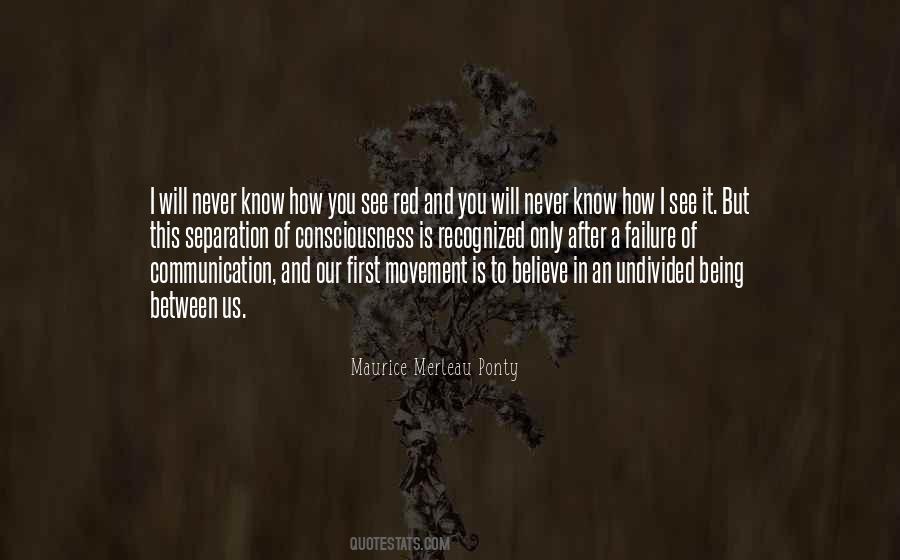 Maurice Merleau Ponty Quotes #1181473