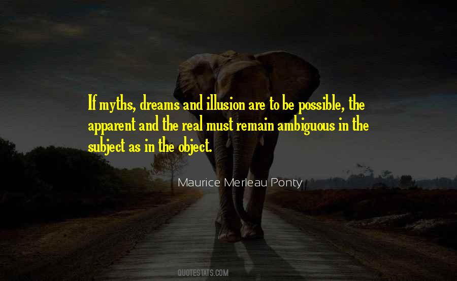 Maurice Merleau Ponty Quotes #164370