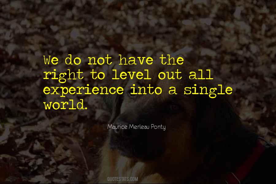 Maurice Merleau Ponty Quotes #860276