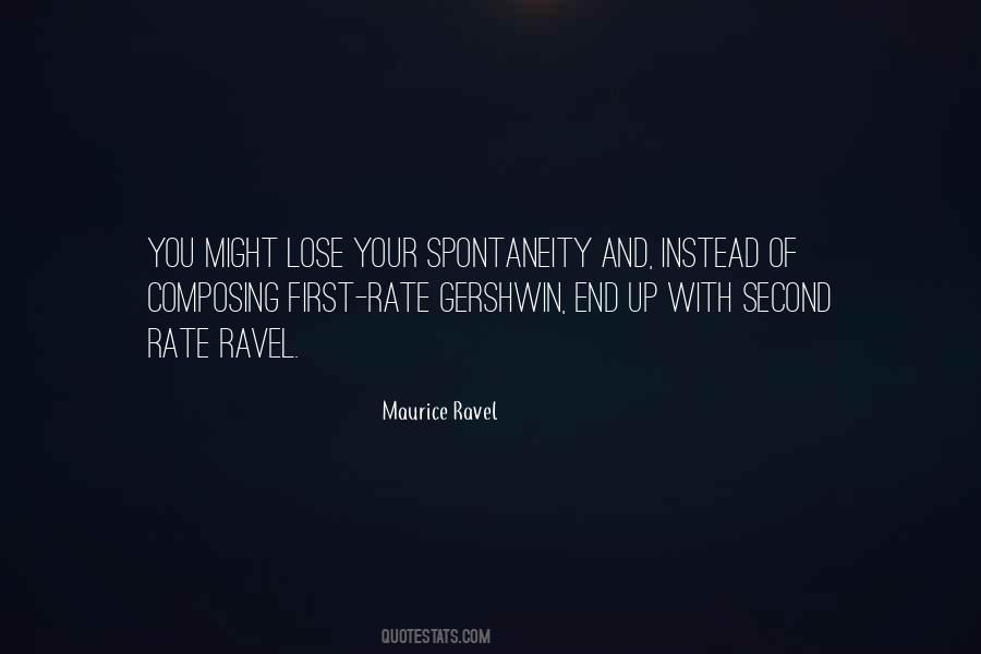 Maurice Ravel Quotes #413924