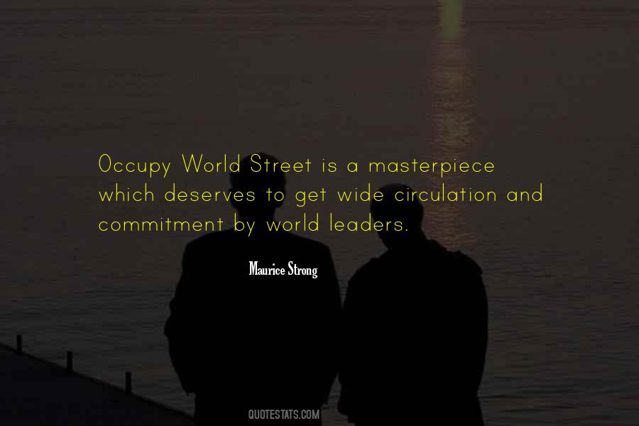 Maurice Strong Quotes #1728384