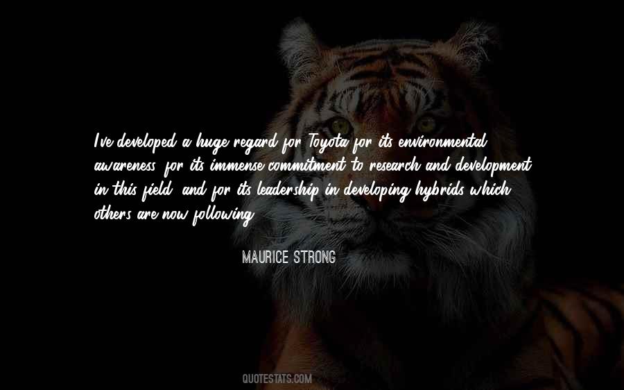 Maurice Strong Quotes #342983