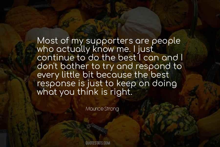 Maurice Strong Quotes #526253