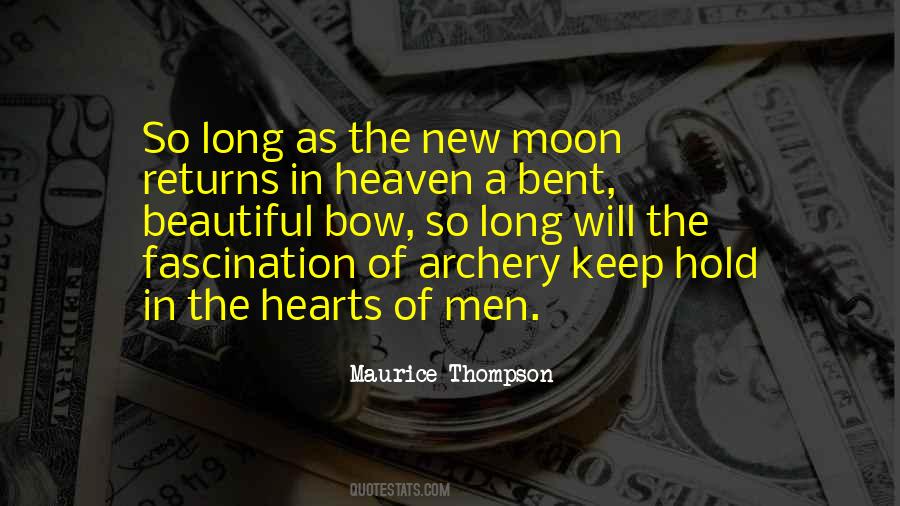 Maurice Thompson Quotes #1338830