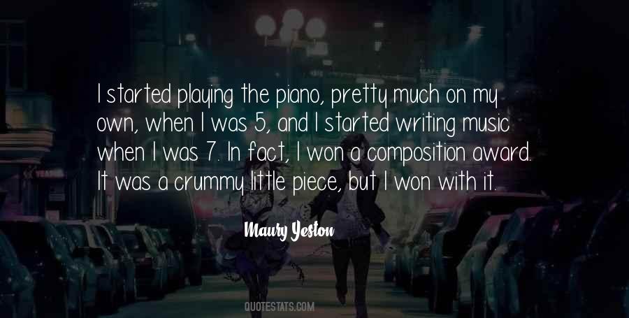 Maury Yeston Quotes #1193342