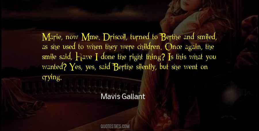 Mavis Gallant Quotes #1023516