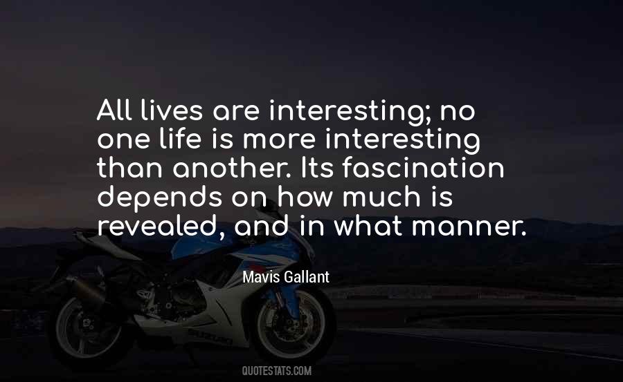 Mavis Gallant Quotes #1371887
