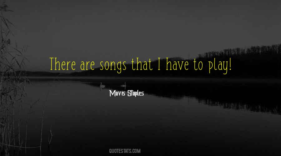 Mavis Staples Quotes #1271934