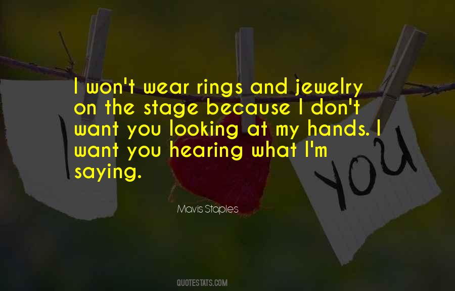 Mavis Staples Quotes #407414