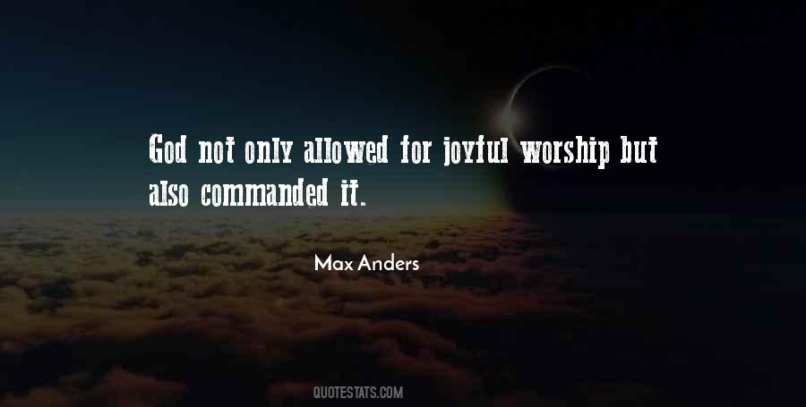 Max Anders Quotes #1102122