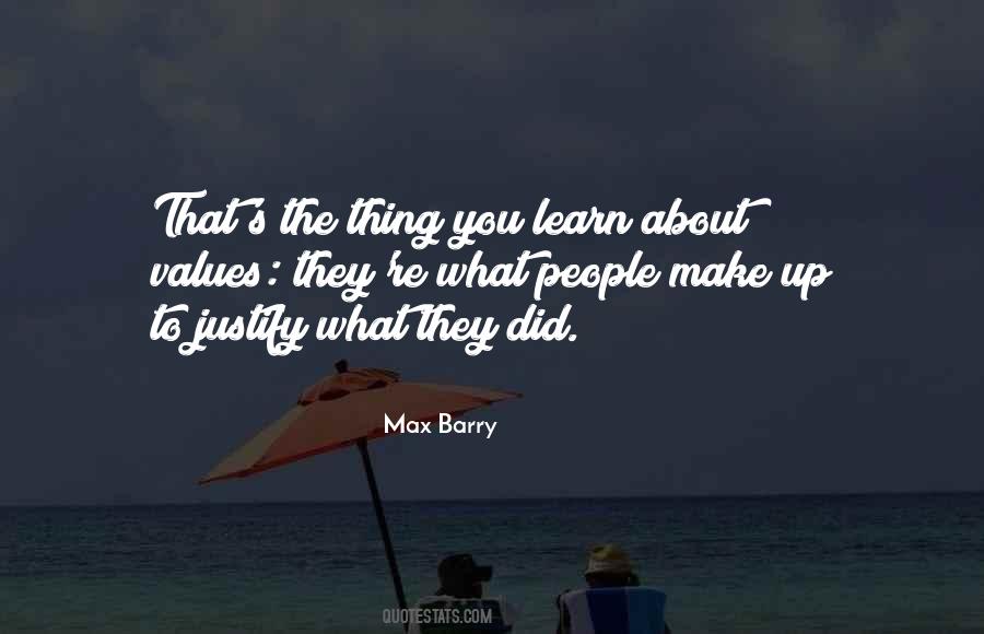 Max Barry Quotes #418215