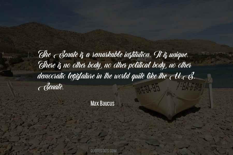 Max Baucus Quotes #669658