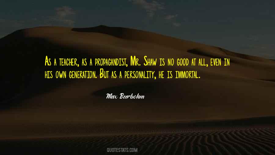 Max Beerbohm Quotes #114639