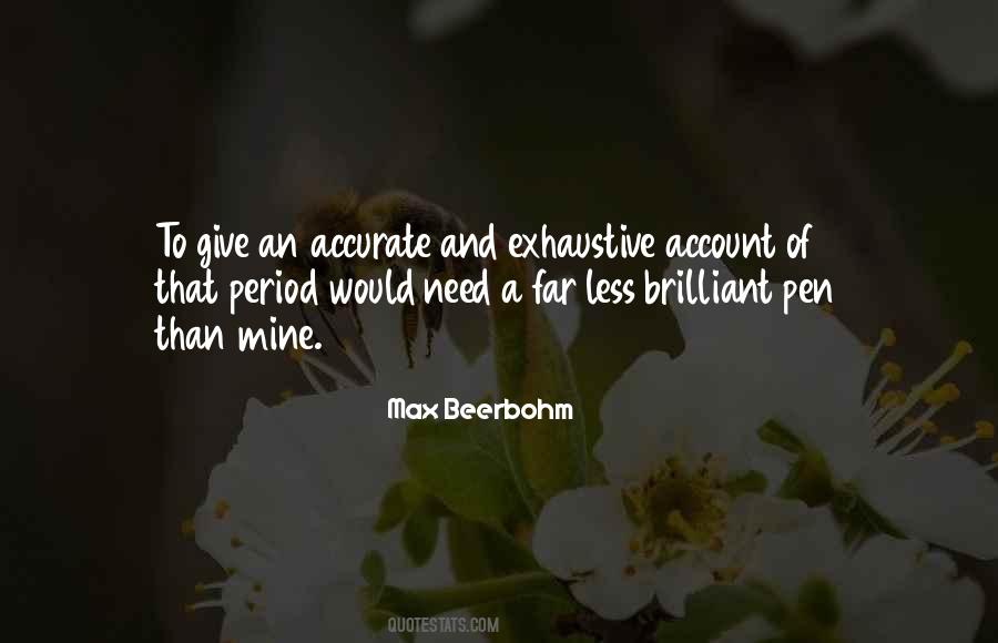 Max Beerbohm Quotes #510474