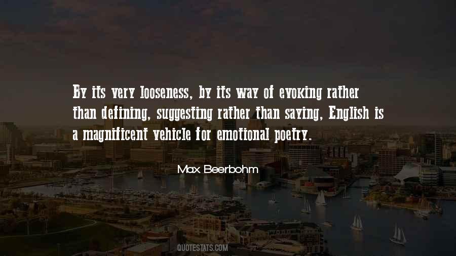 Max Beerbohm Quotes #605408