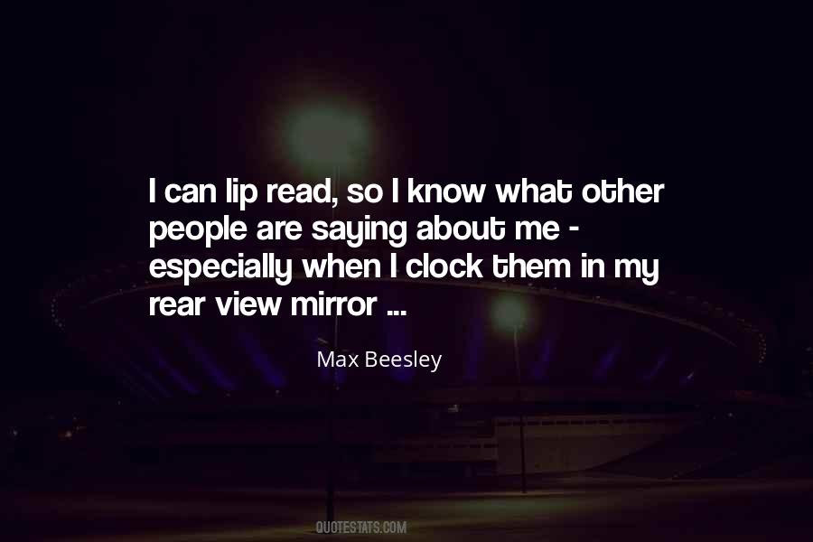 Max Beesley Quotes #1843441