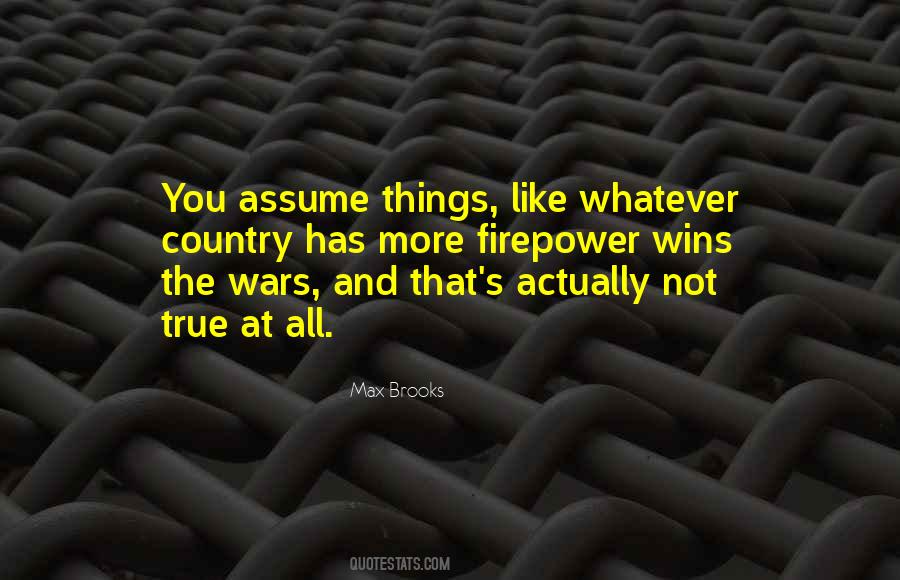 Max Brooks Quotes #32267