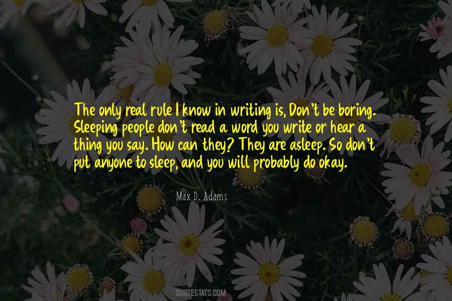 Max D. Adams Quotes #417616 Max D. Adams Quotes #417616