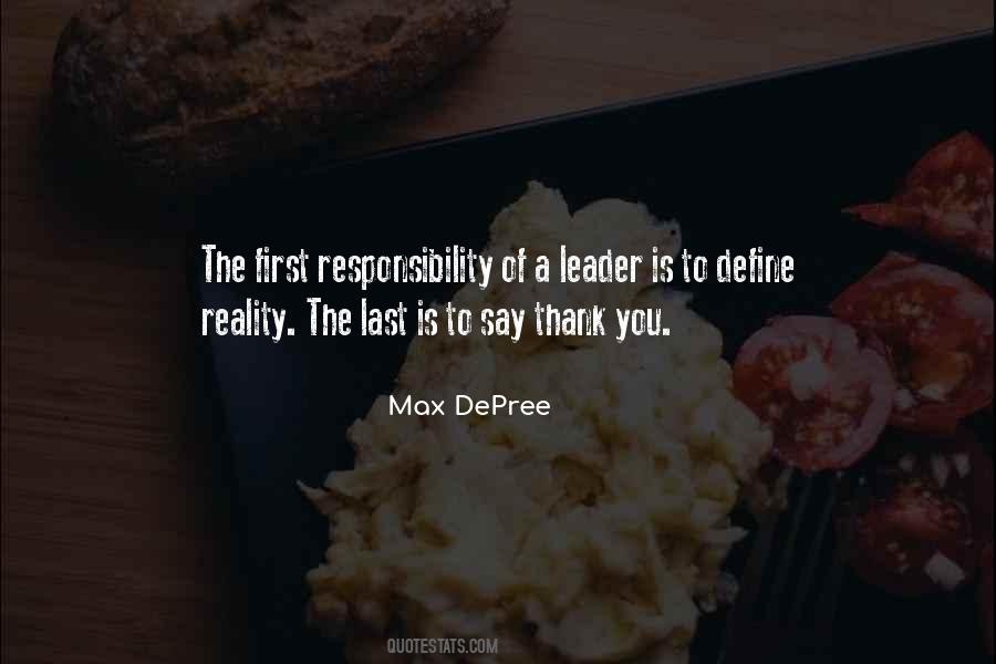 Max DePree Quotes #1277442
