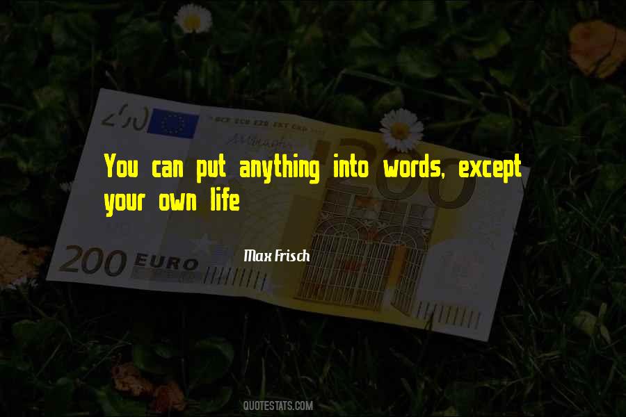 Max Frisch Quotes #1106965