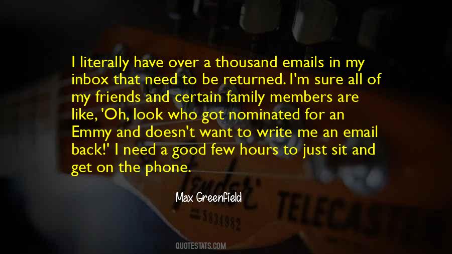 Max Greenfield Quotes #1524764