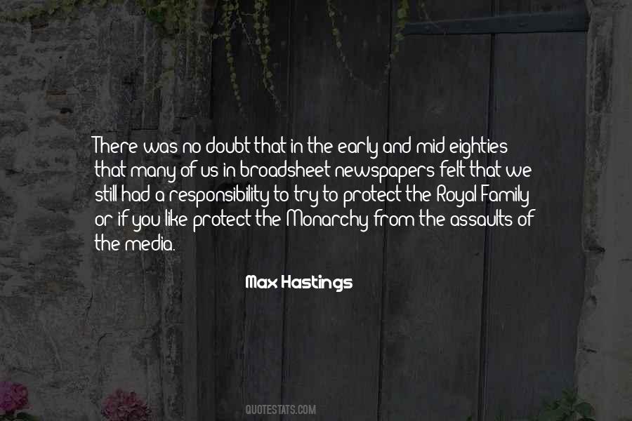 Max Hastings Quotes #1084458