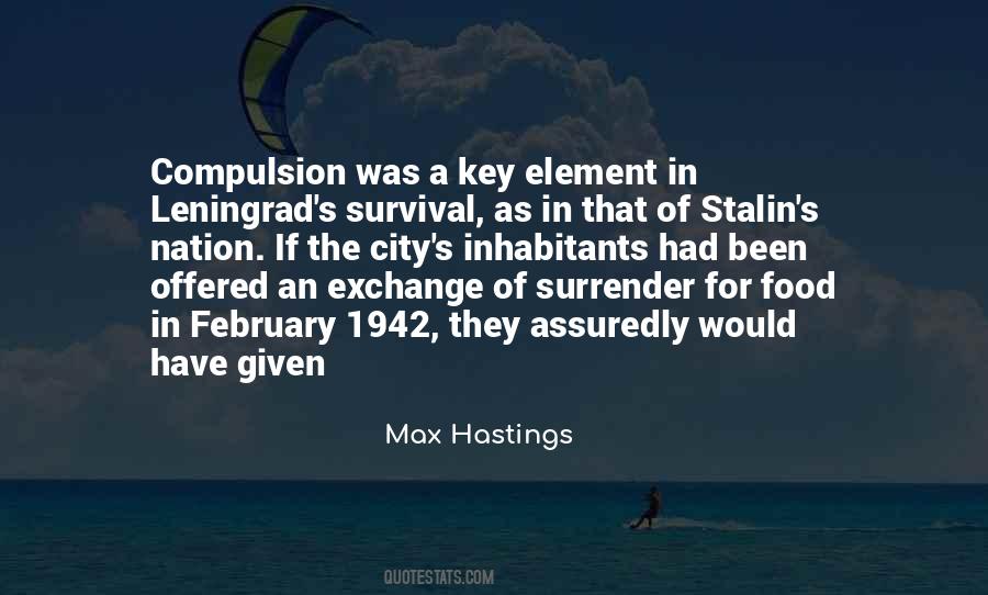Max Hastings Quotes #278036