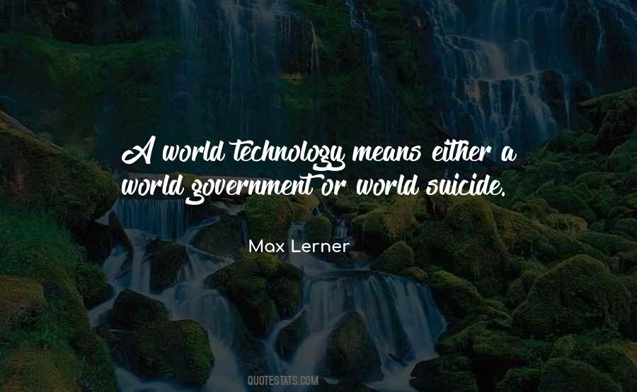 Max Lerner Quotes #571411