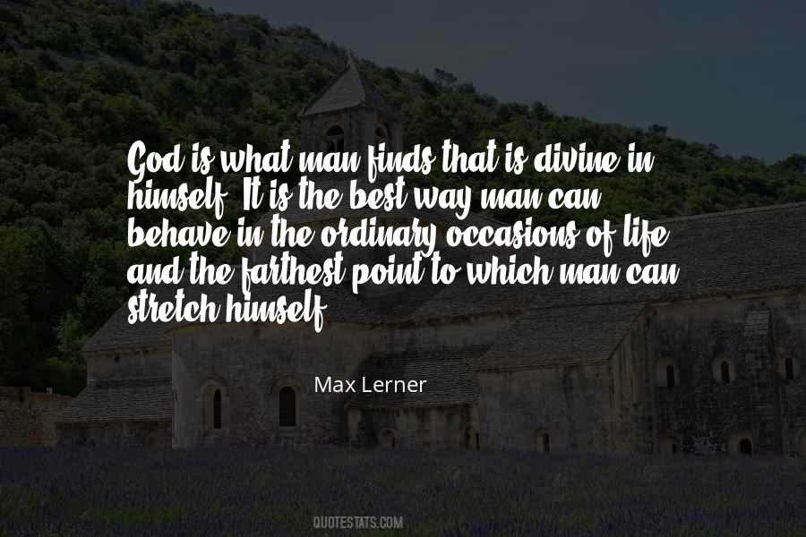 Max Lerner Quotes #944331