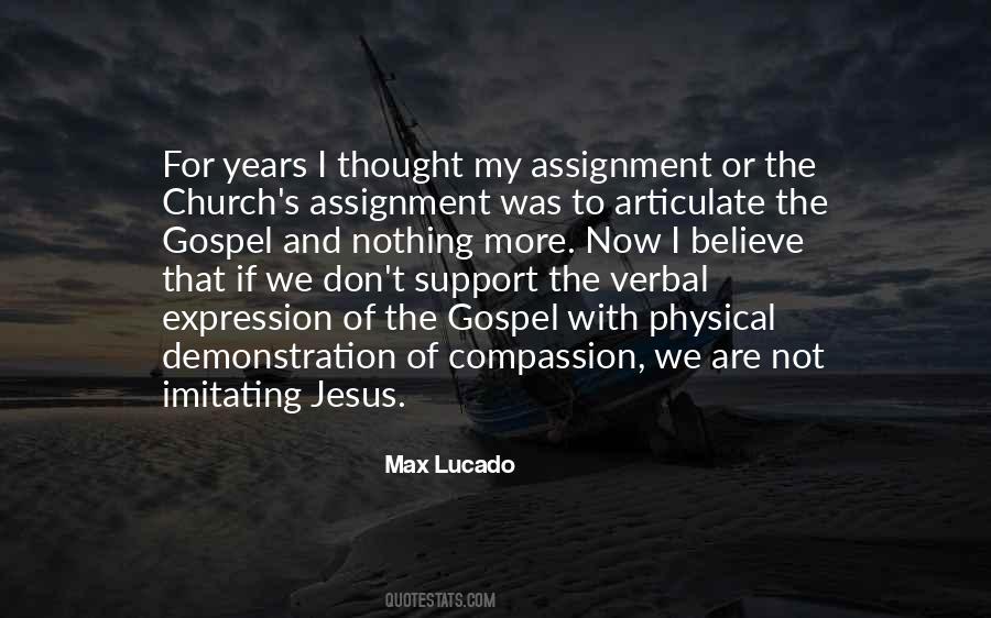 Max Lucado Quotes #803131
