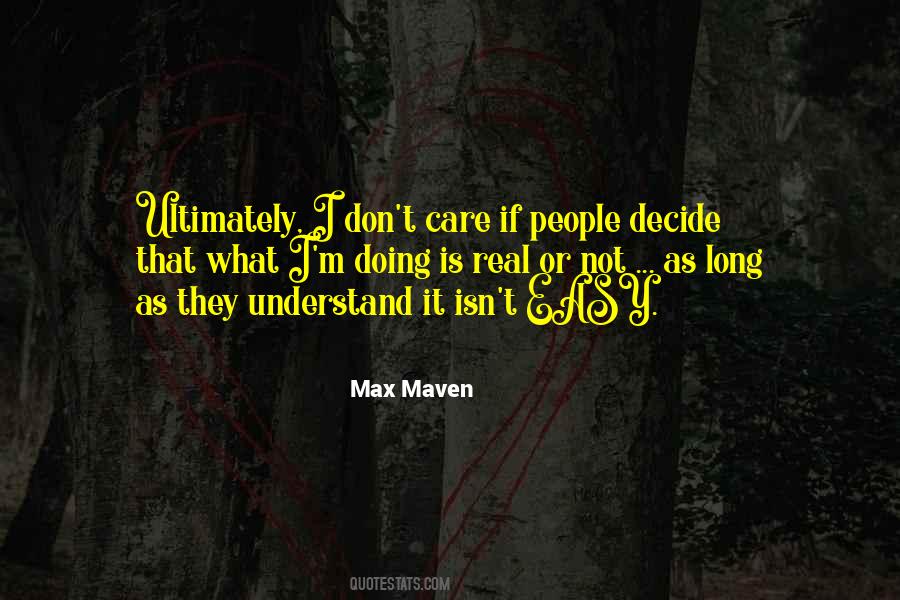 Max Maven Quotes #573323