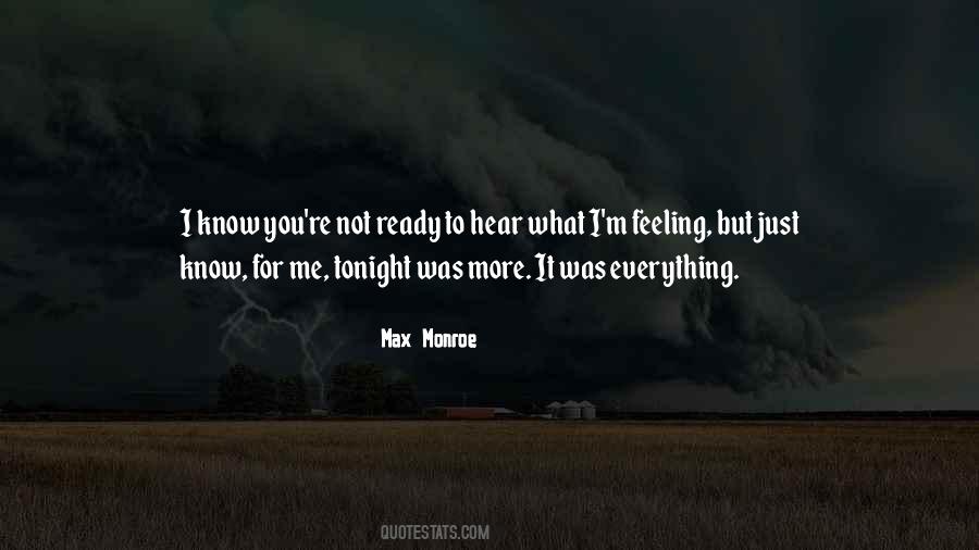 Max Monroe Quotes #1522603
