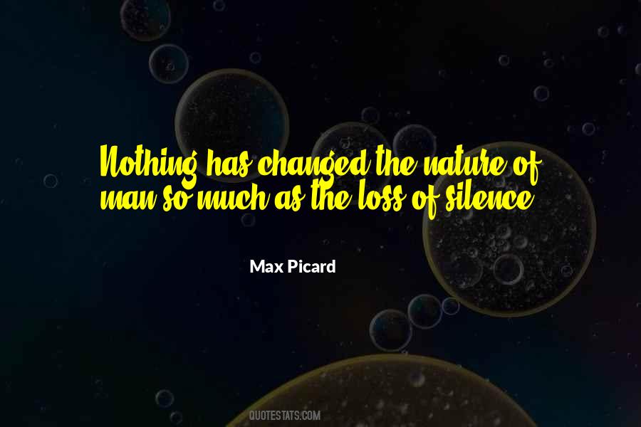 Max Picard Quotes #1212631
