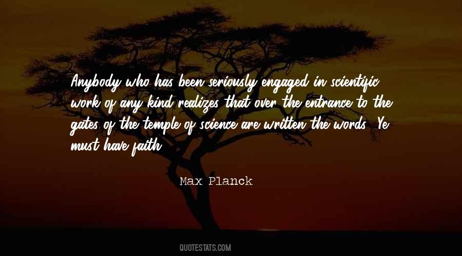 Max Planck Quotes #1871993