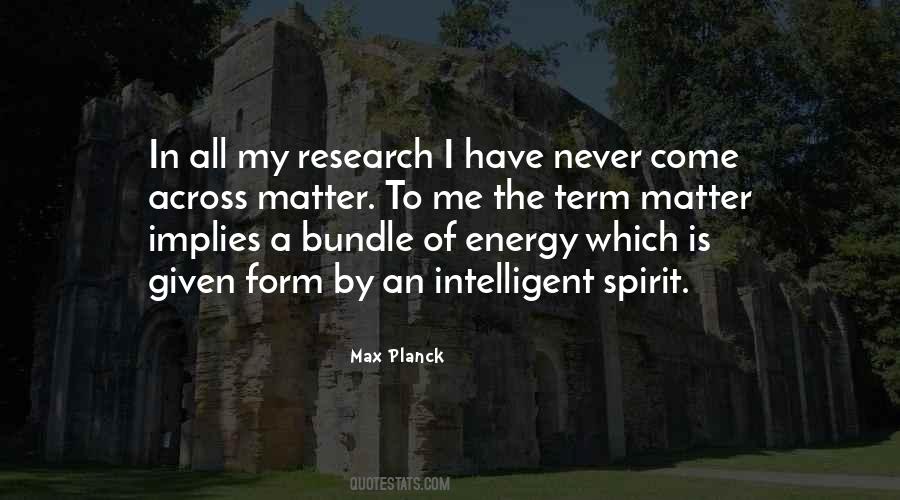 Max Planck Quotes #751657