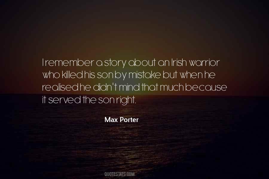 Max Porter Quotes #987270